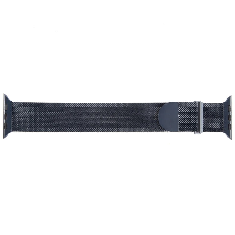 For Apple Watch 8 41mm Milanese Metal Magnetic Watch Band(Midnight Blue) - Watch Bands by PMC Jewellery | Online Shopping South Africa | PMC Jewellery