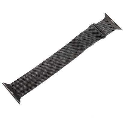 For Apple Watch 8 45mm Milanese Metal Magnetic Watch Band(Gunmetal) - Watch Bands by PMC Jewellery | Online Shopping South Africa | PMC Jewellery