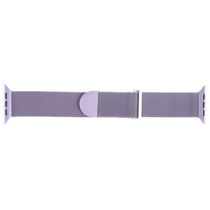 For Apple Watch 4 44mm Milanese Metal Magnetic Watch Band(Lavender Purple) - Watch Bands by PMC Jewellery | Online Shopping South Africa | PMC Jewellery