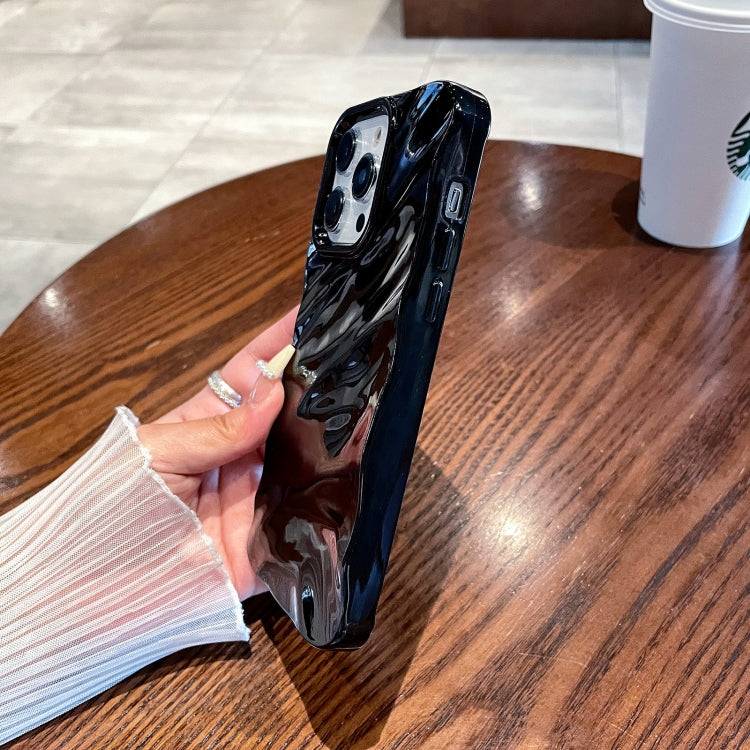 For iPhone X / XS Solid Color Wave Texture TPU Phone Case(Green) - More iPhone Cases by PMC TechLife | Online Shopping South Africa | PMC TechLife