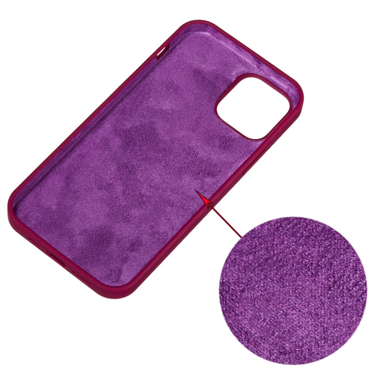 For iPhone 15 Pro Solid Color Silicone Phone Case(Violet) - iPhone 15 Pro Cases by PMC Jewellery | Online Shopping South Africa | PMC Jewellery