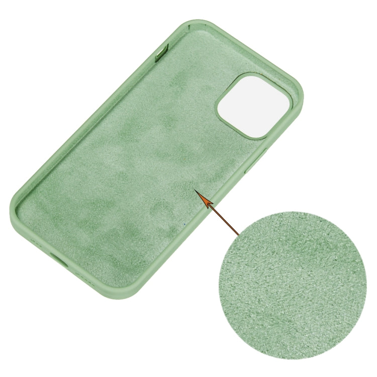 For iPhone 15 Pro Max Solid Color Silicone Phone Case(Mint Green) - iPhone 15 Pro Max Cases by PMC TechLife | Online Shopping South Africa | PMC TechLife