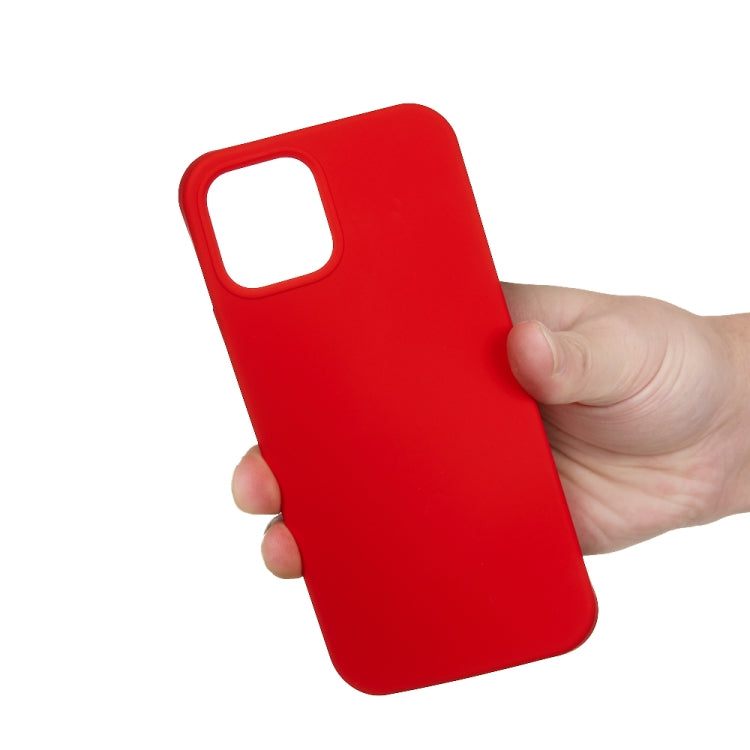 For iPhone 15 Pro Max Solid Color Silicone Phone Case(Red) - iPhone 15 Pro Max Cases by PMC Jewellery | Online Shopping South Africa | PMC Jewellery