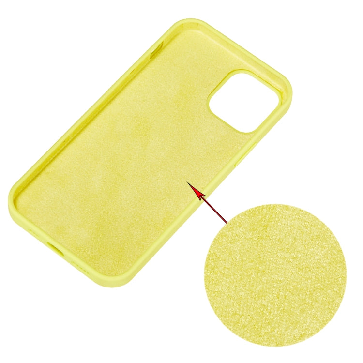 For iPhone 15 Pro Max Solid Color Silicone Phone Case(Lemon Yellow) - iPhone 15 Pro Max Cases by PMC Jewellery | Online Shopping South Africa | PMC Jewellery