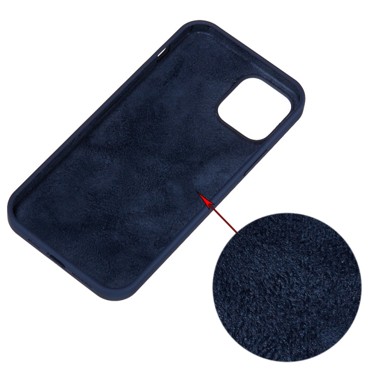 For iPhone 15 Pro Max Solid Color Silicone Phone Case(Midnight Blue) - iPhone 15 Pro Max Cases by PMC Jewellery | Online Shopping South Africa | PMC Jewellery