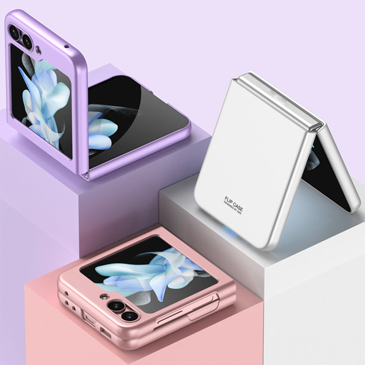 For Samsung Galaxy Z Flip5 GKK Ultra-thin Full Coverage Phone Case(Pink) - Galaxy Z Flip5 Cases by GKK | Online Shopping South Africa | PMC TechLife