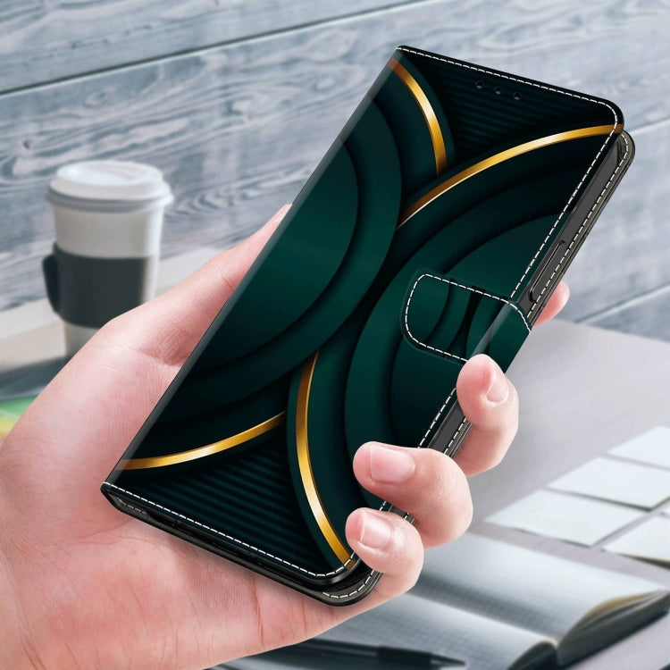 For Xiaomi Redmi 9A Crystal 3D Shockproof Protective Leather Phone Case(Gold Outline) - free shipping - PMC TechLife - Order now!