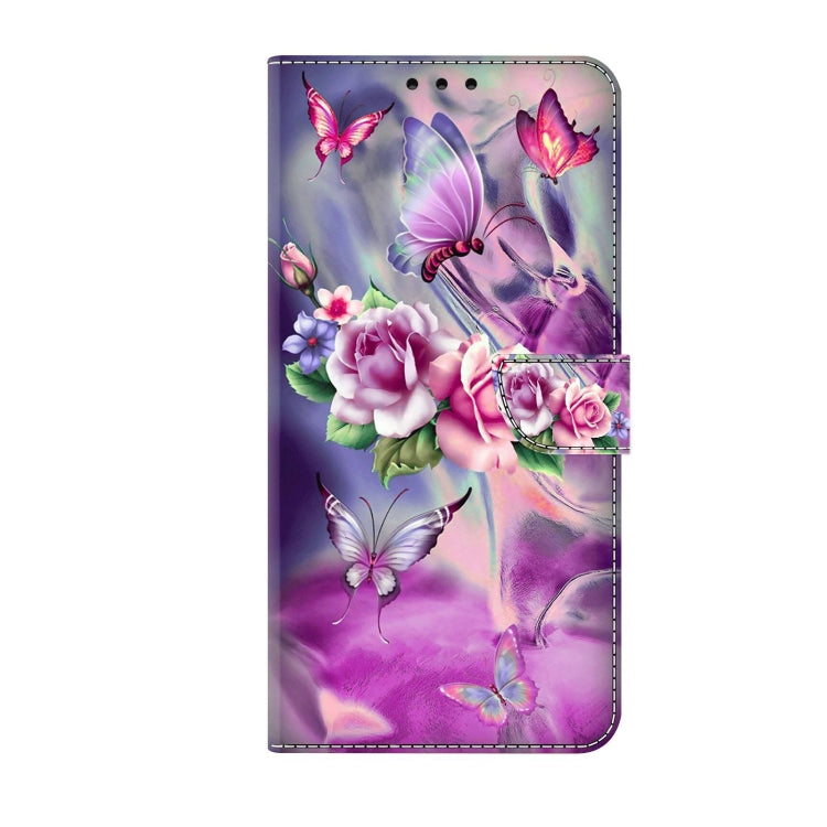 For Xiaomi Redmi 9C Crystal 3D Shockproof Protective Leather Phone Case(Butterfly) - Xiaomi Cases by PMC Jewellery | Online Shopping South Africa | PMC Jewellery