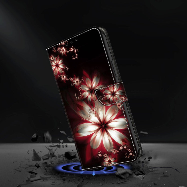 For Xiaomi Redmi 9C Crystal 3D Shockproof Protective Leather Phone Case(Fantastic Flower) - free shipping - PMC TechLife - Order now!