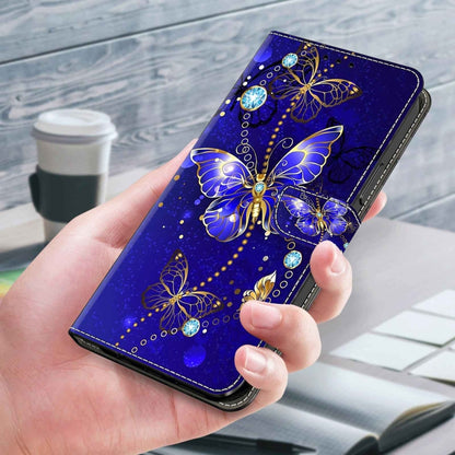 For Xiaomi Redmi 9T Crystal 3D Shockproof Protective Leather Phone Case(Diamond Butterfly) - Xiaomi Cases by PMC Jewellery | Online Shopping South Africa | PMC Jewellery