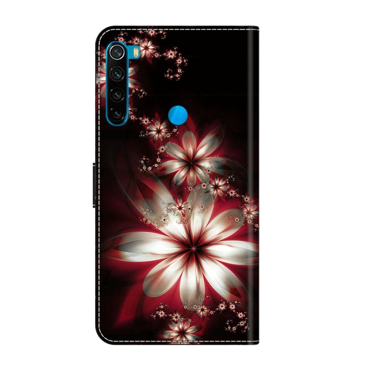 For Xiaomi Redmi Note 8 Crystal 3D Shockproof Protective Leather Phone Case(Fantastic Flower) - free shipping - PMC TechLife - Order now!