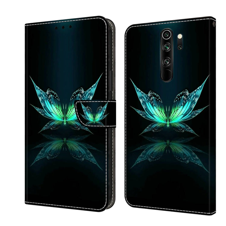For Xiaomi Redmi Note 8 Pro Crystal 3D Shockproof Protective Leather Phone Case(Reflection Dutterfly) - free shipping - PMC TechLife - Order now!