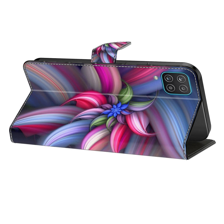 For Xiaomi Redmi Note 8T Crystal 3D Shockproof Protective Leather Phone Case(Colorful Flower) - free shipping - PMC TechLife - Order now!