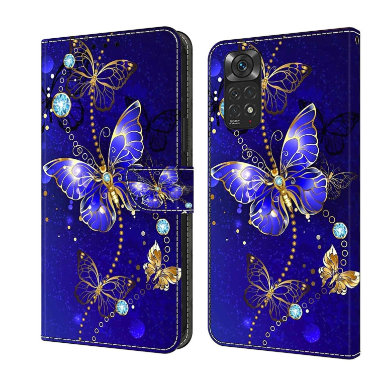 For Xiaomi Redmi Note 11 Global Crystal 3D Shockproof Protective Leather Phone Case(Diamond Butterfly) - free shipping - PMC TechLife - Order now!