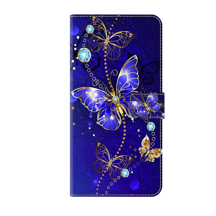 For Xiaomi Redmi Note 11 Global Crystal 3D Shockproof Protective Leather Phone Case(Diamond Butterfly) - Xiaomi Cases by PMC Jewellery | Online Shopping South Africa | PMC Jewellery