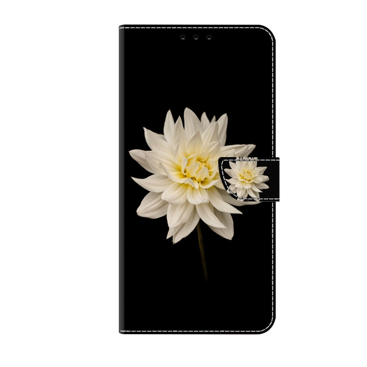 For Xiaomi Redmi Note 12 Pro+ Crystal 3D Shockproof Protective Leather Phone Case(White Flower) - free shipping - PMC TechLife - Order now!