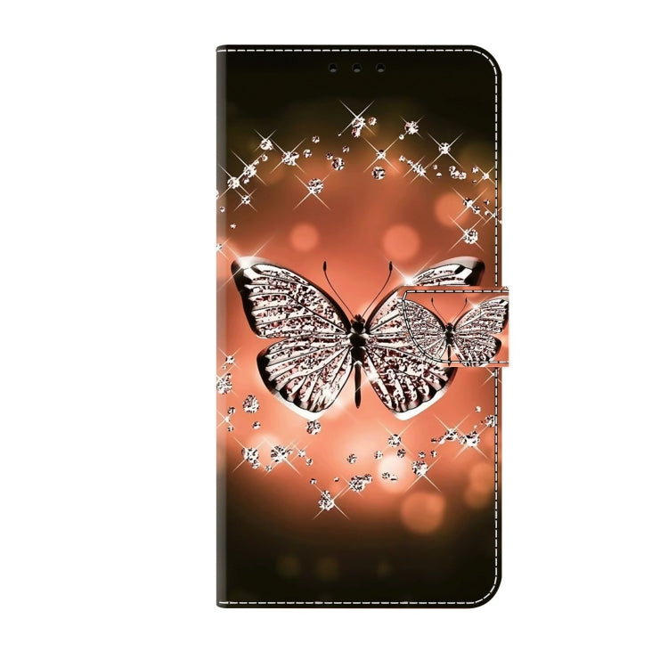 For Xiaomi Redmi Note 12 4G Crystal 3D Shockproof Protective Leather Phone Case(Crystal Butterfly) - free shipping - PMC TechLife - Order now!