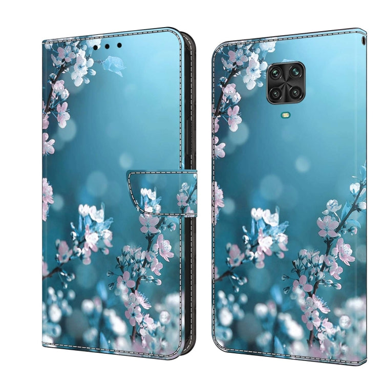 For Xiaomi Redmi Note 9 Pro Crystal 3D Shockproof Protective Leather Phone Case(Plum Flower) - free shipping - PMC TechLife - Order now!