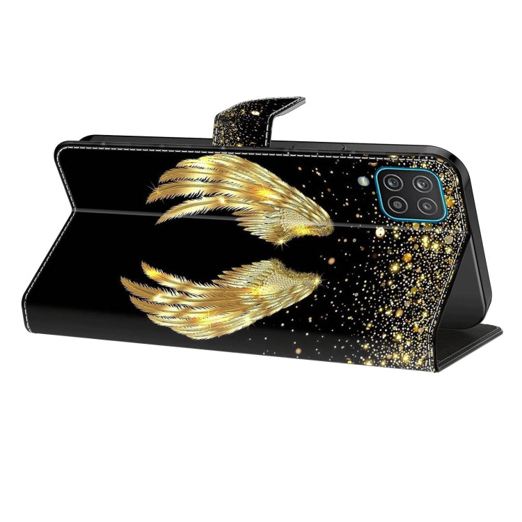 For Samsung Galaxy S9 Crystal 3D Shockproof Protective Leather Phone Case(Golden Wings) - free shipping - PMC TechLife - Order now!