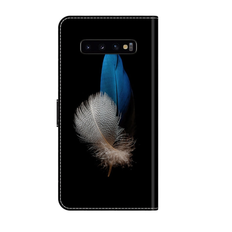 For Samsung Galaxy S10+ Crystal 3D Shockproof Protective Leather Phone Case(Two Branches) - free shipping - PMC TechLife - Order now!