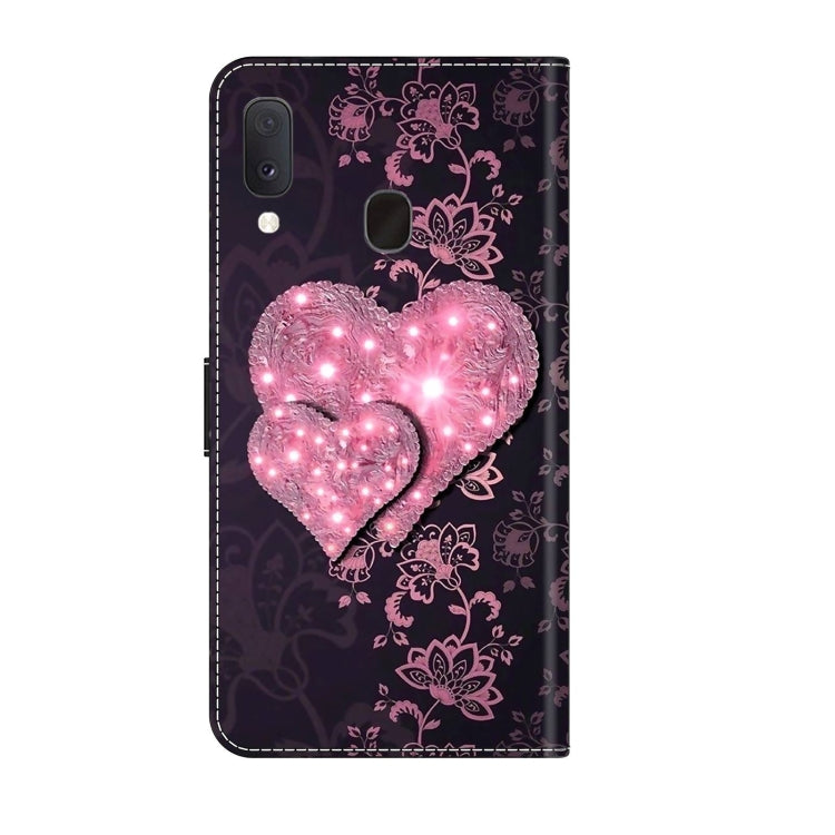 For Samsung Galaxy S10e Crystal 3D Shockproof Protective Leather Phone Case(Lace Love) - free shipping - PMC TechLife - Order now!