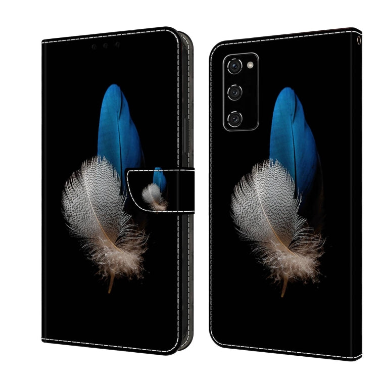 For Samsung Galaxy S20 FE Crystal 3D Shockproof Protective Leather Phone Case(Two Branches) - free shipping - PMC TechLife - Order now!