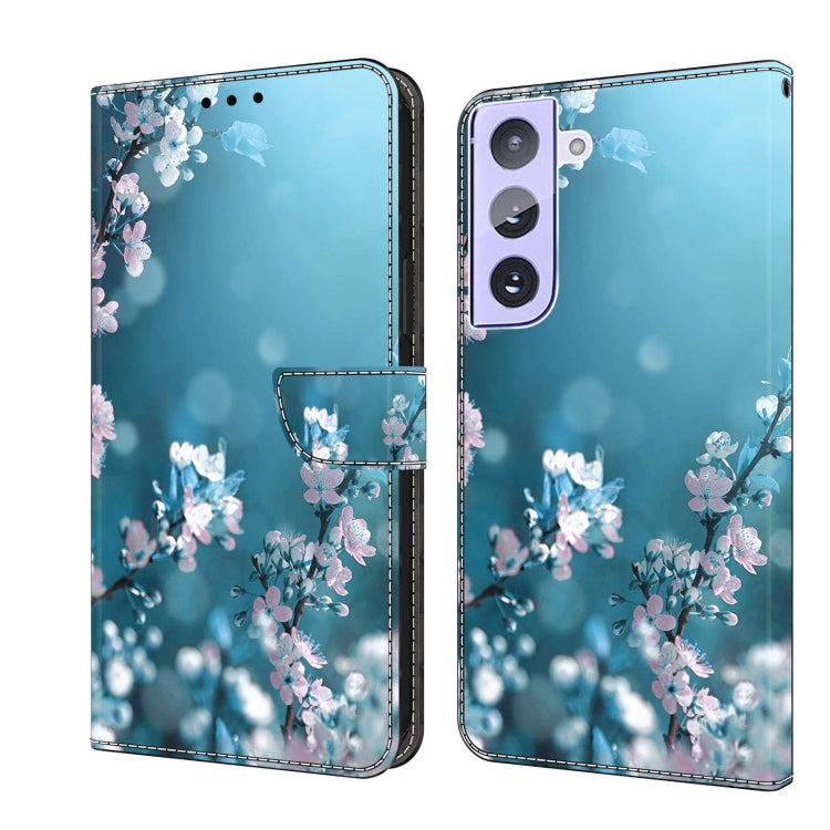 For Samsung Galaxy S21+ Crystal 3D Shockproof Protective Leather Phone Case(Plum Flower) - free shipping - PMC TechLife - Order now!