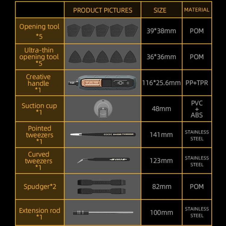 Jakemy JM-8192 186 in1 CR-V Precision Screwdriver Set - Screwdriver Set by JAKEMY | Online Shopping South Africa | PMC Jewellery