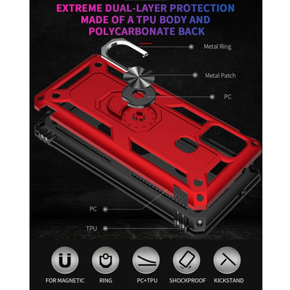 For Samsung Galaxy A21s Shockproof TPU + PC Protective Case with 360 Degree Rotating Holder(Black) - Galaxy Phone Cases by PMC Jewellery | Online Shopping South Africa | PMC Jewellery