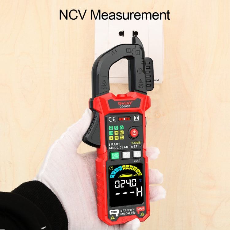 GVDA GD168B Digital Clamp Multimeter Supports DC - free shipping - PMC TechLife - Order now!