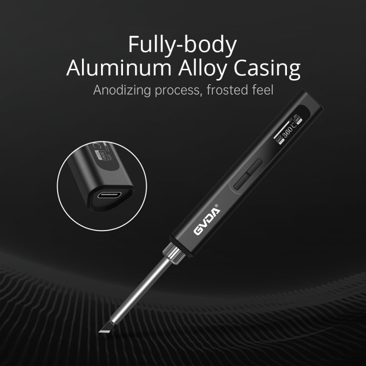 GVDA GD300 Intelligent Internal Heating Digital Display Constant Temperature Maintenance Electric Soldering Iron with Stand Set - free shipping - PMC TechLife - Order now!