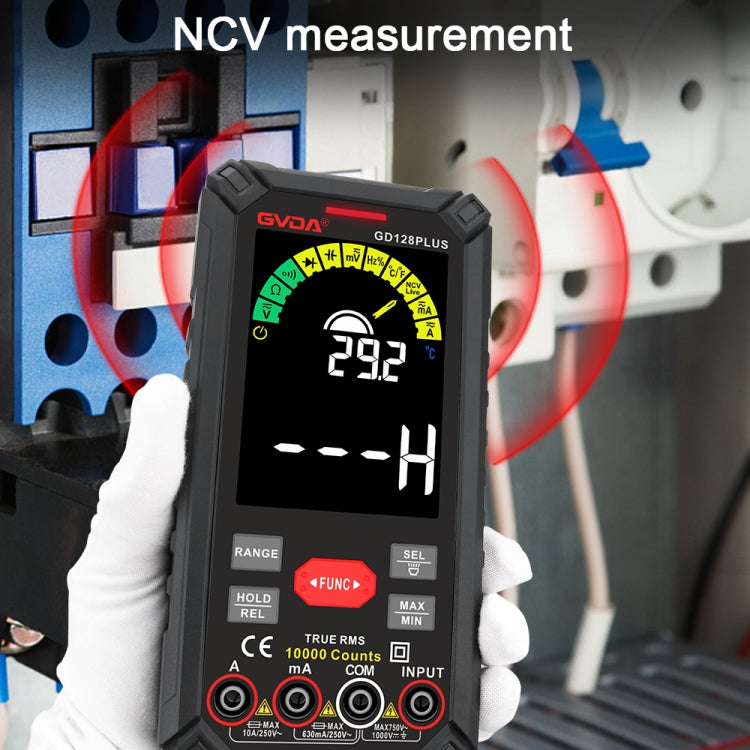 GVDA GD128PLUS Intelligent High Precision Automatic Digital Multimeter - free shipping - PMC TechLife - Order now!