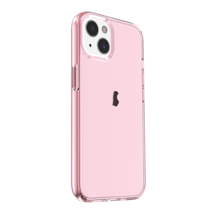 For iPhone 15 Shockproof Terminator Transparent Phone Case(Pink) - iPhone 15 Cases by PMC Jewellery | Online Shopping South Africa | PMC Jewellery