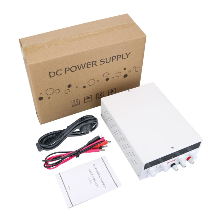 GVDA SPS-H3010 30V-10A Adjustable Voltage Regulator, Specification:EU Plug(Black) - free shipping - PMC TechLife - Order now!