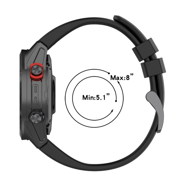Compatible with Garmin Enduro 2 Solid Color Silicone Watch Band(Dark Blue) - free shipping - PMC TechLife - Order now!