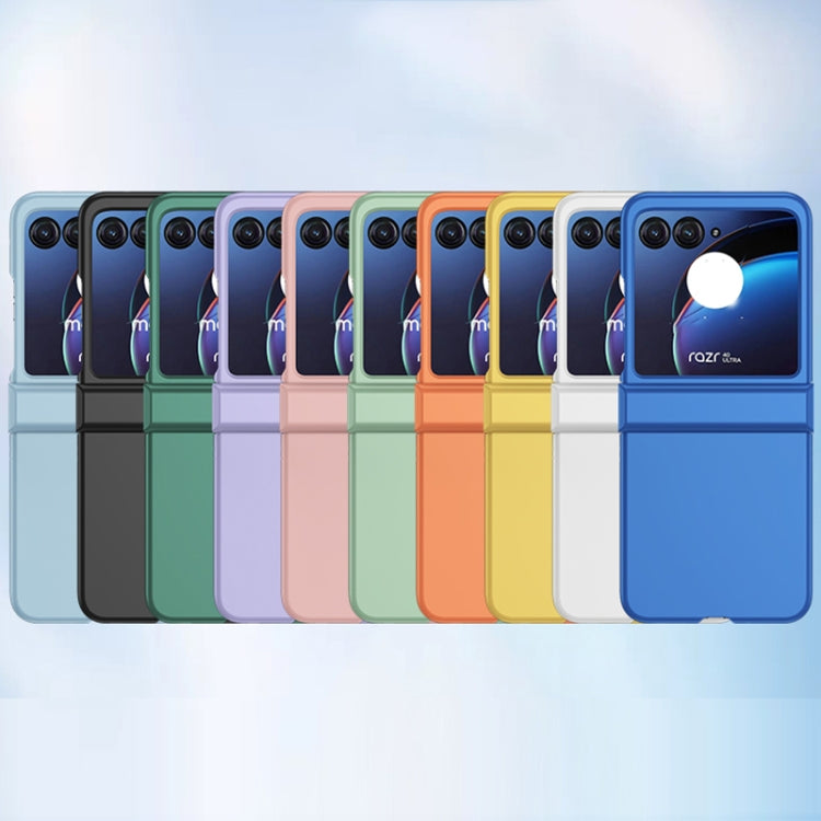 For Motorola Razr 40 Ultra Skin Feel PC Phone Case with Hinge(Sky Blue) - free shipping - PMC TechLife - Order now!