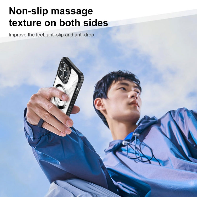 For iPhone 14 Pro Max CD Texture Magsafe Phone Case(Sapphire) - free shipping - PMC TechLife - Order now!