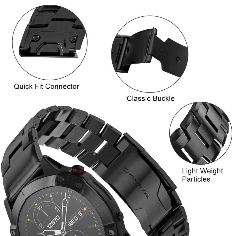 Compatible with Garmin Instinct 2 Solar Titanium Alloy Quick Release Watch Band(Titanium Gray) - free shipping - PMC TechLife - Order now!