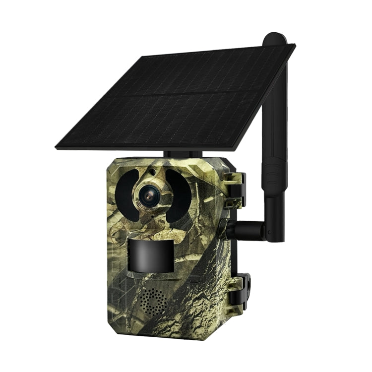 ESCAM QF380 4MP Network Solar PIR Alert Smart Wildlife Hunting Camera, 4G:EU Version(Camouflage) - Hunting Cameras by ESCAM | Online Shopping South Africa | PMC Jewellery | Buy Now Pay Later Mobicred