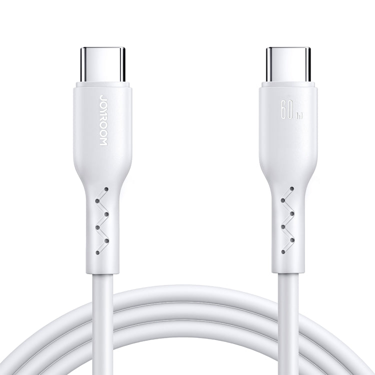 JOYROOM SA26-CC3 Flash Charge Series 60W USB-C / Type-C to USB-C / Type-C Fast Charging Data Cable, Cable Length:2m(White) - USB-C & Type-C Cable by JOYROOM | Online Shopping South Africa | PMC Jewellery