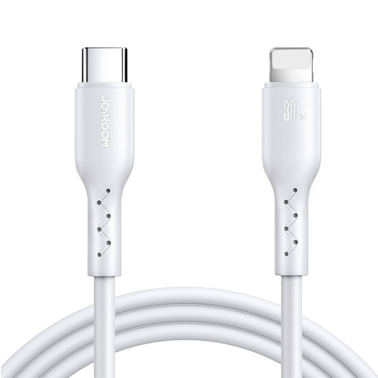 JOYROOM SA26-CL3 Flash Charge Series 30W USB-C / Type-C to 8 Pin Fast Charging Data Cable, Cable Length:2m(White) - 2 in 1 Cable by JOYROOM | Online Shopping South Africa | PMC Jewellery