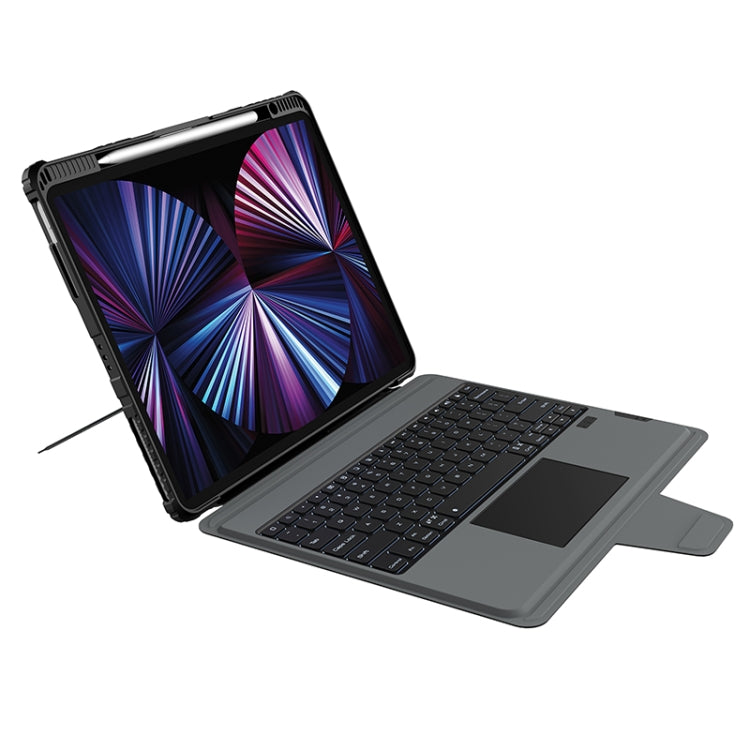 For iPad Pro 12.9 2020/2021/2022 Nillkin Bumper Combo Keyboard Case with Backlight - free shipping - PMC TechLife - Order now!