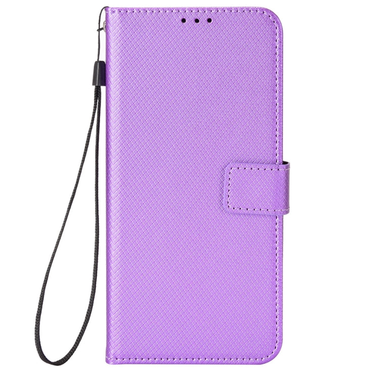 For Blackview Oscal C30 / C30 Pro Diamond Texture Leather Phone Case(Purple) - free shipping - PMC TechLife - Order now!