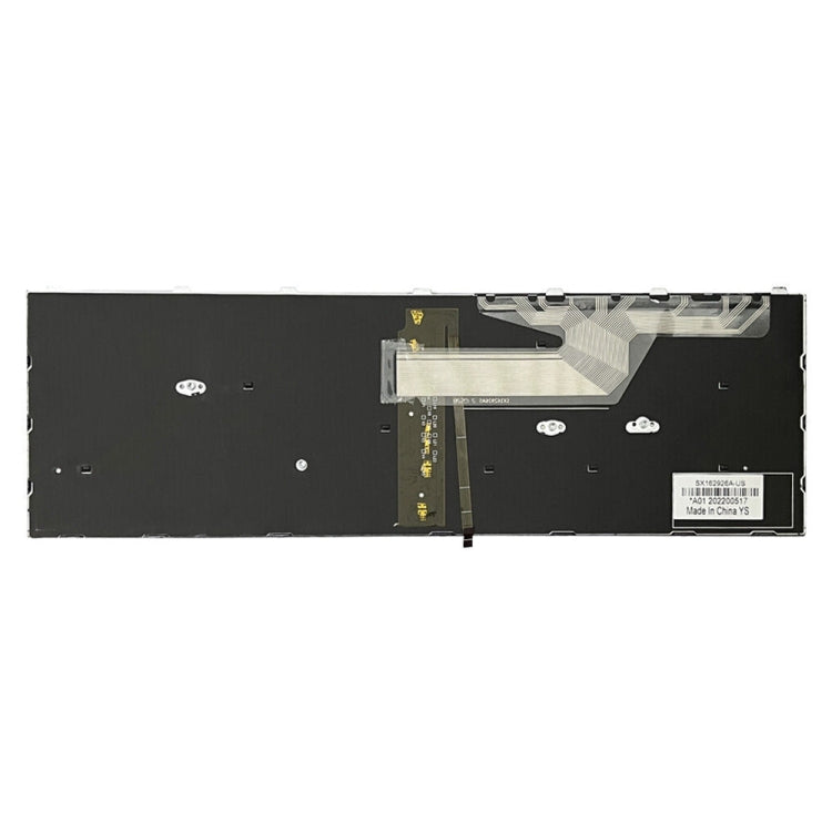 For HP ProBook 650 G4 Silver Frame US Version Laptop Backlight Keyboard - HP Spare Parts by PMC TechLife | Online Shopping South Africa | PMC TechLife | Buy Now Pay Later Mobicred