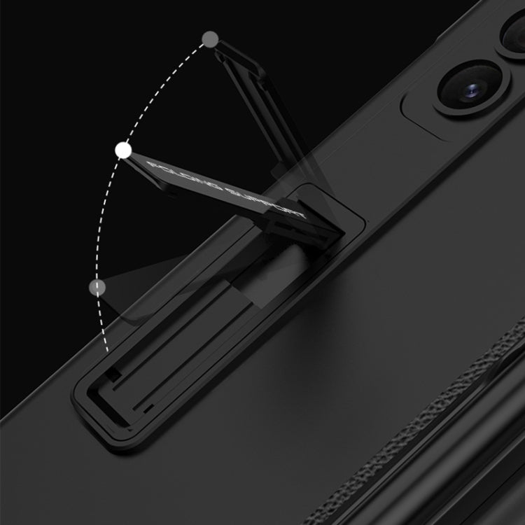 For Samsung Galaxy Z Fold5 GKK Full Coverage Magnetic Fold Hinge Phone Case with Pen Slots(Gold) - free shipping - PMC TechLife - Order now!