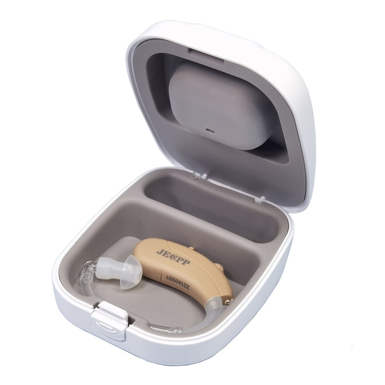 KAIXINWEI B145 DC3.7V Earhook Hearing Aid Sound Amplifier(Khaki) - Hearing Aids by PMC Jewellery | Online Shopping South Africa | PMC Jewellery