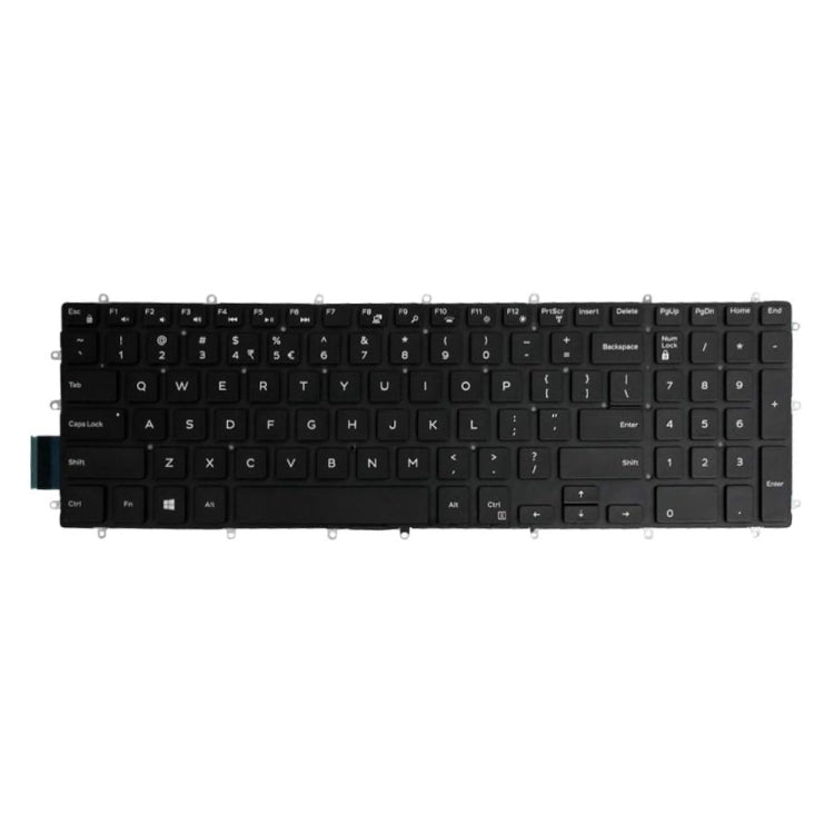 Backlight Laptop Keyboard For Dell G3 3579 3779 / G5 5587 / G7 7588(White Word) - Dell Spare Parts by PMC TechLife | Online Shopping South Africa | PMC TechLife