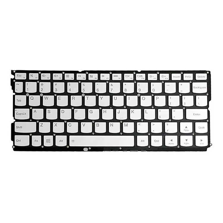 For Lenovo Yoga 900S-12ISK US Version Laptop Keyboard(Silver) - Lenovo Spare Parts by PMC TechLife | Online Shopping South Africa | PMC TechLife