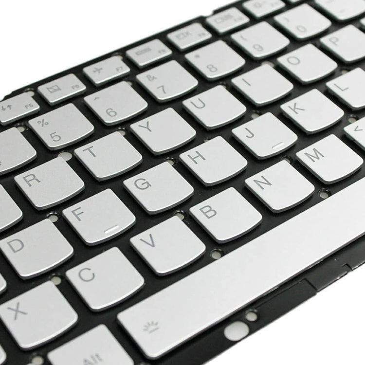 For Lenovo Yoga 900S-12ISK US Version Laptop Keyboard(Silver) - Lenovo Spare Parts by PMC TechLife | Online Shopping South Africa | PMC TechLife
