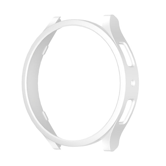 For Samsung Galaxy Watch 6 44mm Half-inclusive PC Watch Protective Case(White) - Watch Cases by PMC Jewellery | Online Shopping South Africa | PMC Jewellery